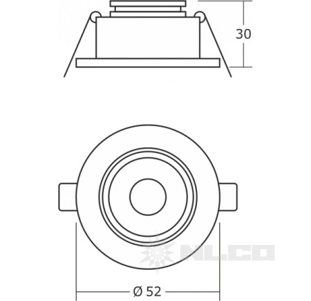 Светильник NLCO DRG2-10